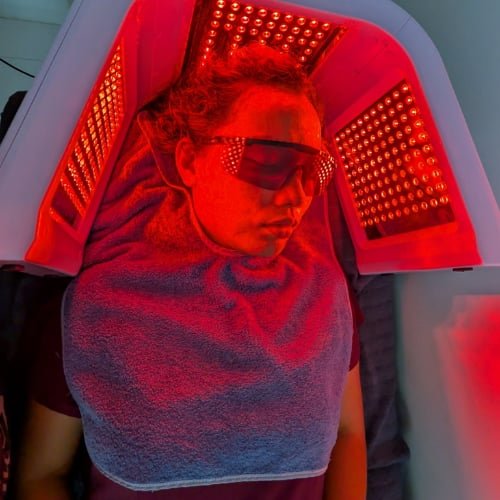 Inside The Better Face, where Scalp Anti-Dandruff Treatment is performed
